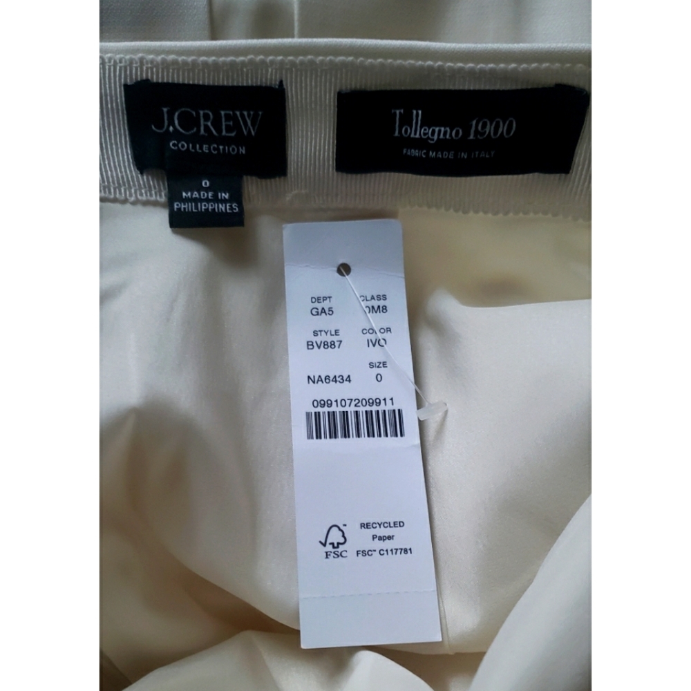 J.Crew Collection tuxedo maxi skirt in wool - Picture 11 of 16